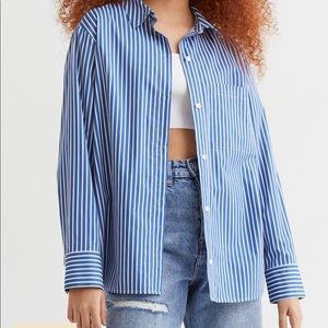 H&M Oversized Cotton Shirt